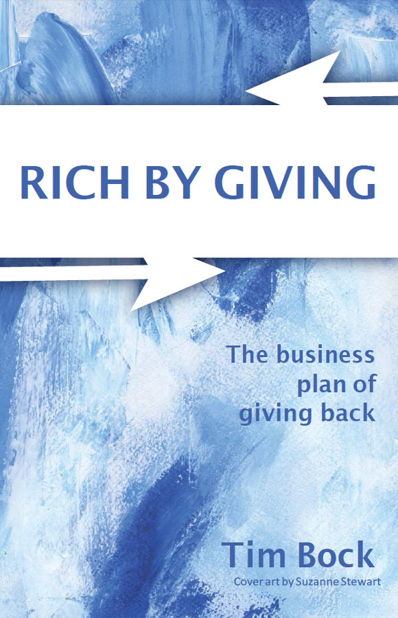 Rich By Giving front book cover